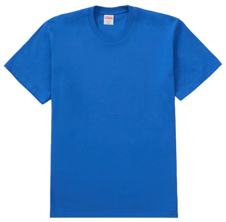 Supreme Paint Tee Royal Blue PALISADES