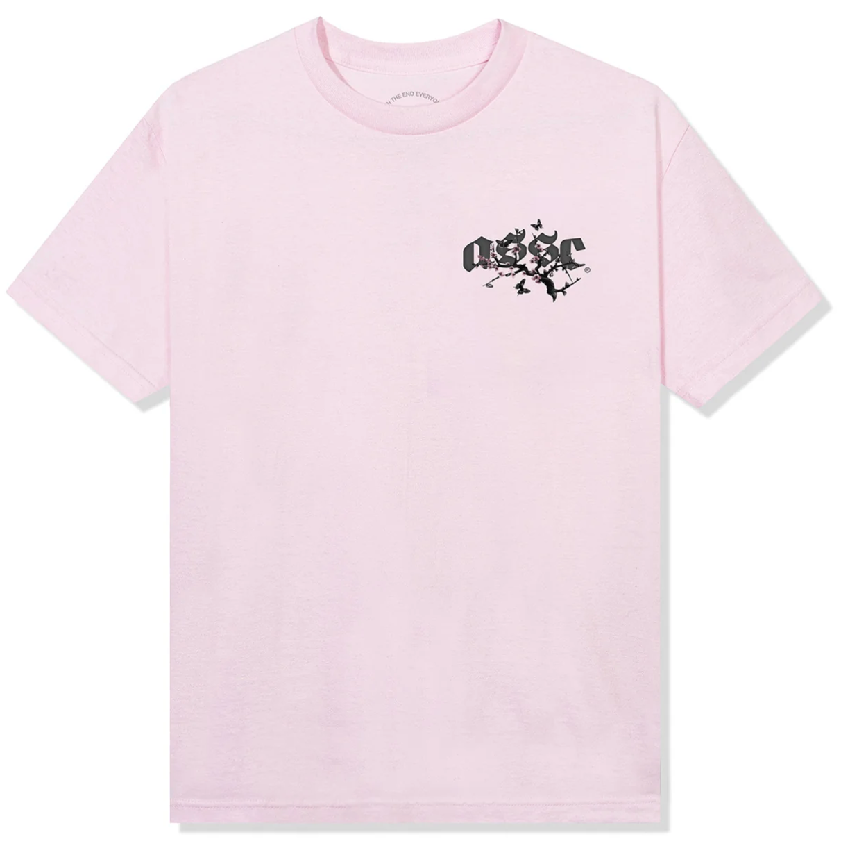 Anti Social Social Club Your Majesty Tee Pale Pink AMERICAN DREAM