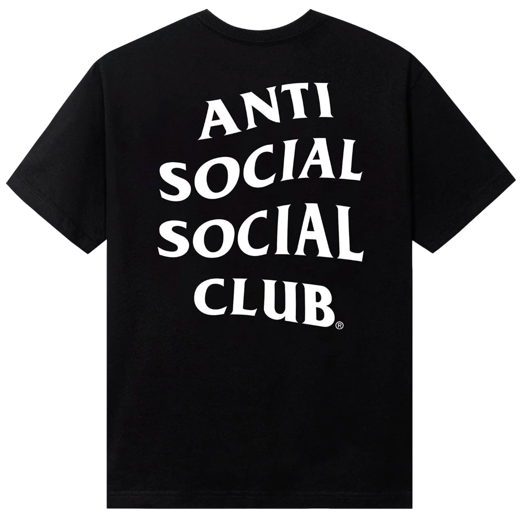 Anti Social Social Club Mind Games Black Tee PALISADES