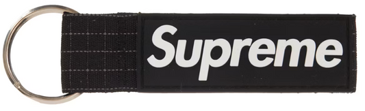 Supreme Ripstop Keychain Black PALISADES