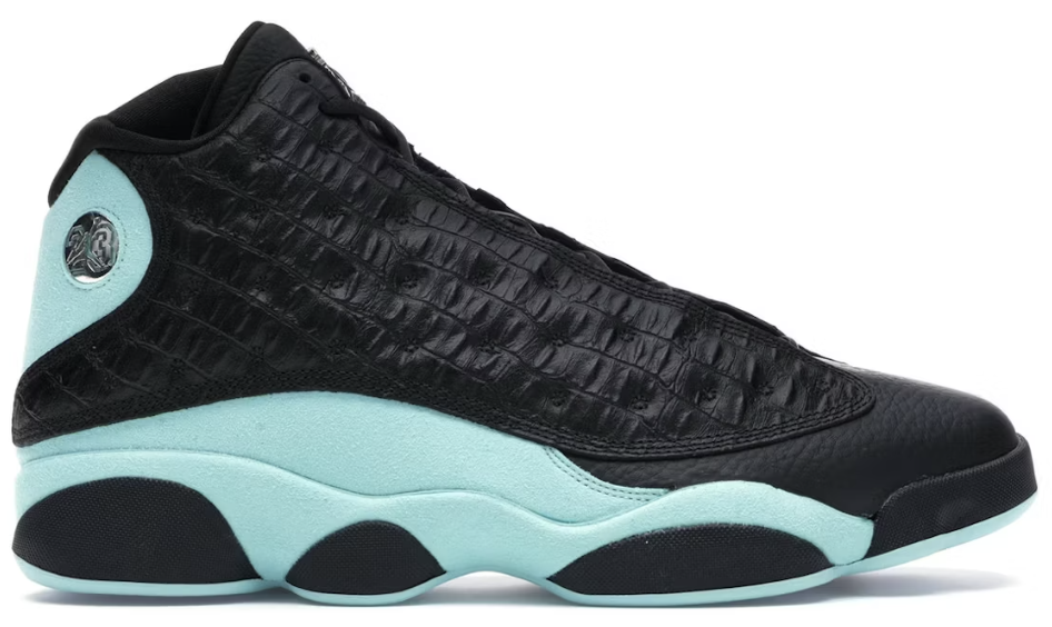 Jordan 13 Retro Black Island Green PALISADES