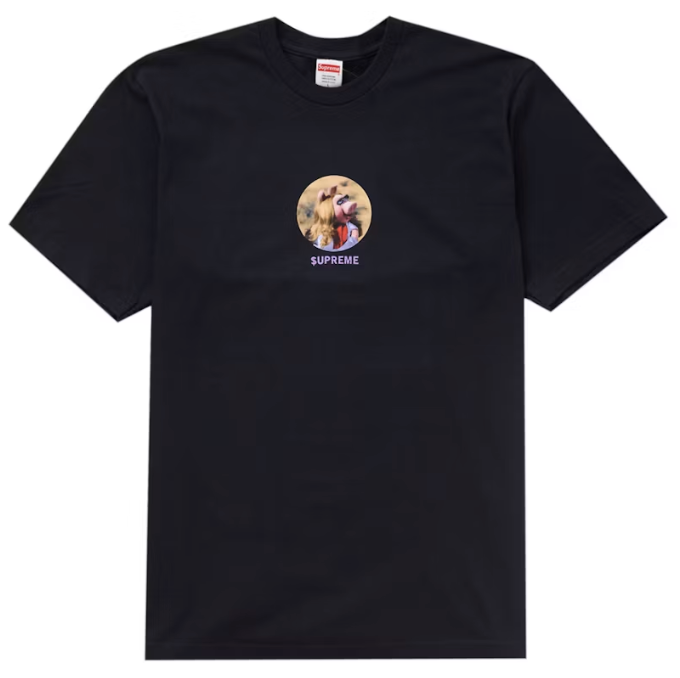 Supreme Miss Piggy Tee Navy PALISADES