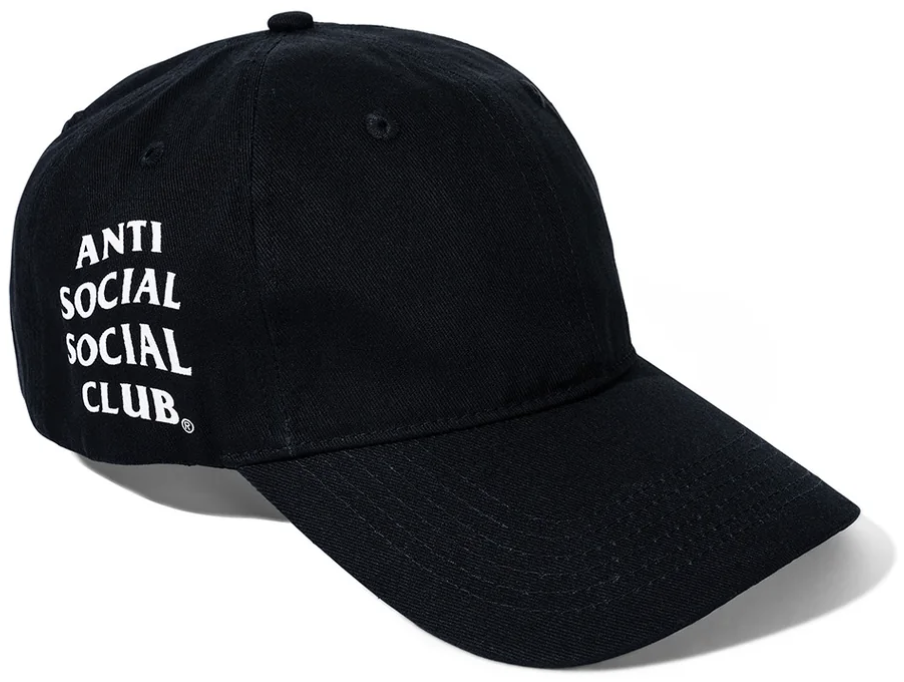 Anti Social Social Club Mind Games Cap Black PALISADES