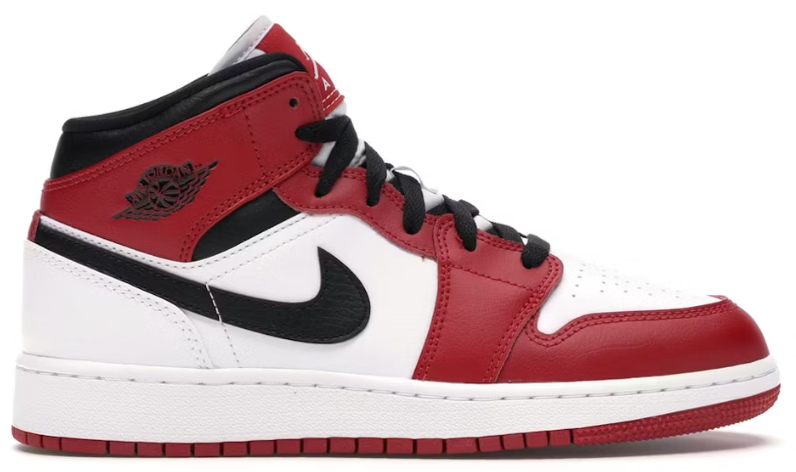 Jordan 1 Mid Chicago (2020) (GS) PALISADES