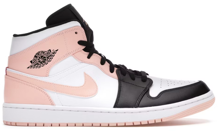 Jordan 1 Mid Arctic Orange Black Toe PALISADES