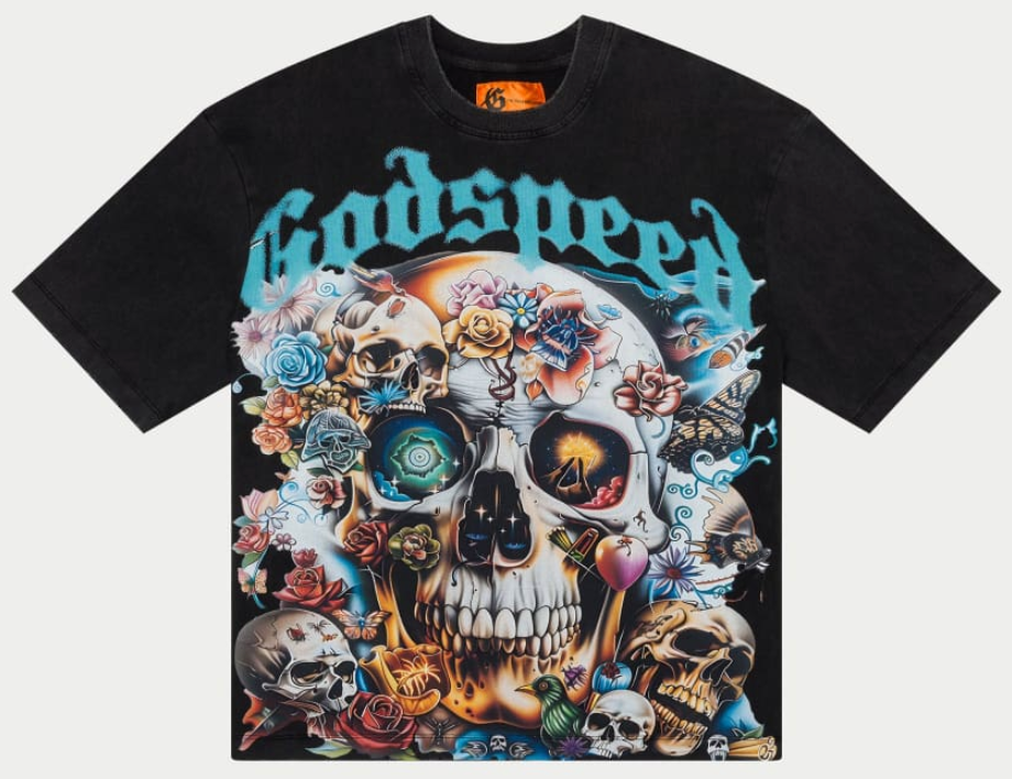 GODSPEED Eternal Dream T-shirt (Black Wash) PALISADES