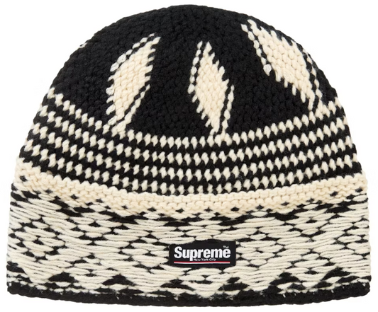 Supreme Diamond Beanie Black PALISADES