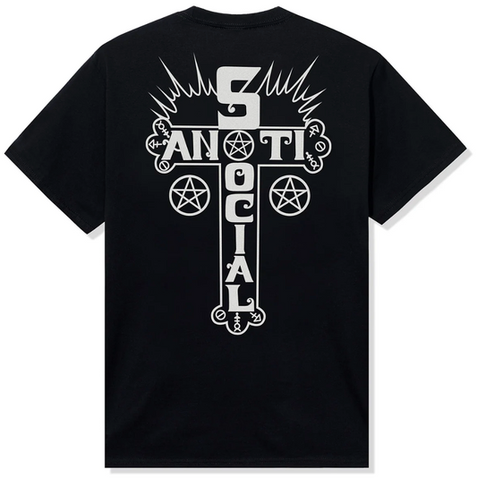 Anti Social Social Club Inferno Tee Black PALISADES