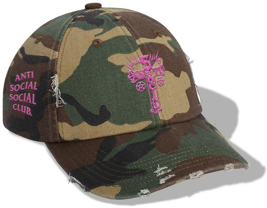 Anti Social Social Club Inferno Hat Camo PALISADES