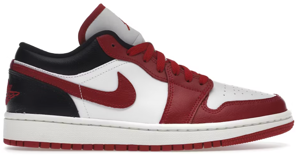 Jordan 1 Low Reverse Black Toe (Women's) PALISADES