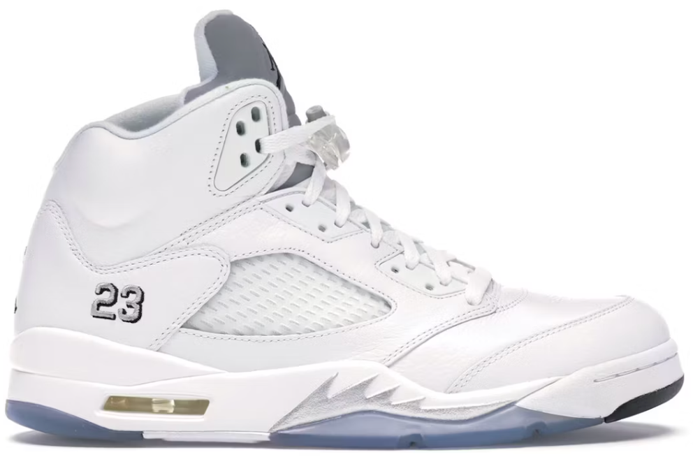 Jordan 5 Retro Metallic White (2015) PALISADES