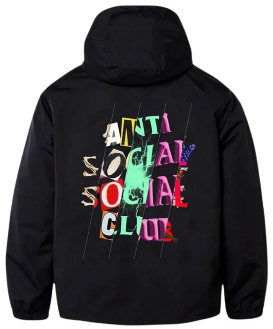 Anti Social Social Club Black Hoodie PALISADES