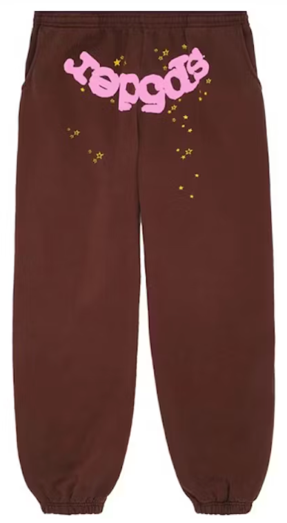 Sp5der Classic Sweatpant Brown PALISADES