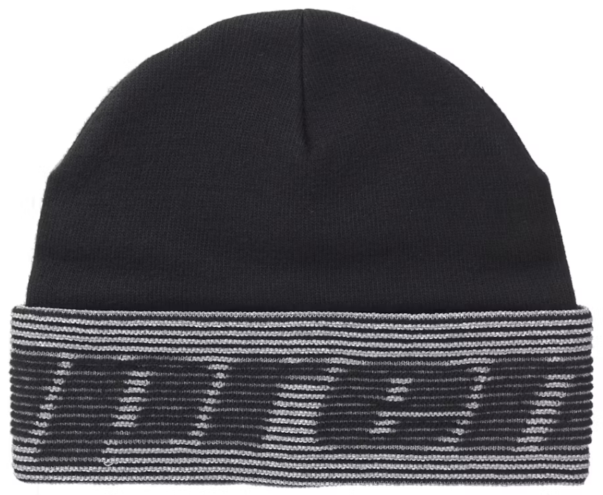 Supreme Reflective Jacquard Beanie Black PALISADES