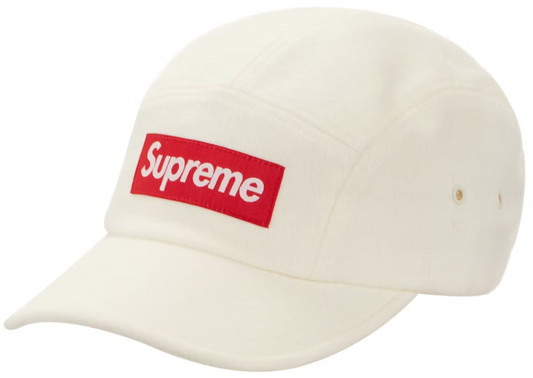 Supreme Wool Camp Cap (FW21) White PALISADES