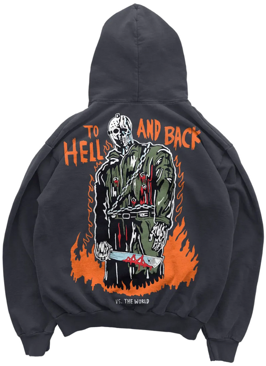 Warren Lotas Hell and Back Hoodie Stonewashed PALISADES