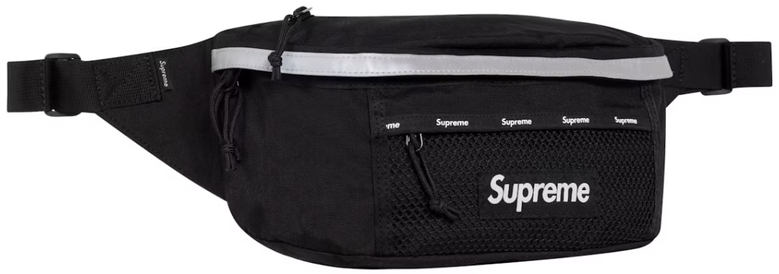 Supreme Waist Bag (FW24) Black PALISADES