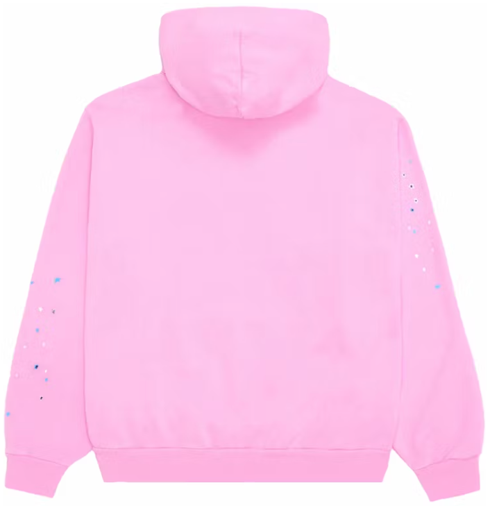 Sp5der OG Web Hoodie Pink PALISADES