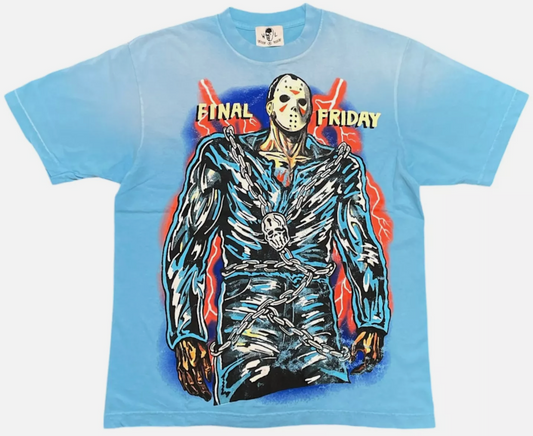 Warren Lotas Final Friday T-Shirt Sunfaded Blue PALISADES