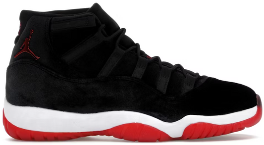 Jordan 11 Retro Bred Velvet (Women's) PALISADES