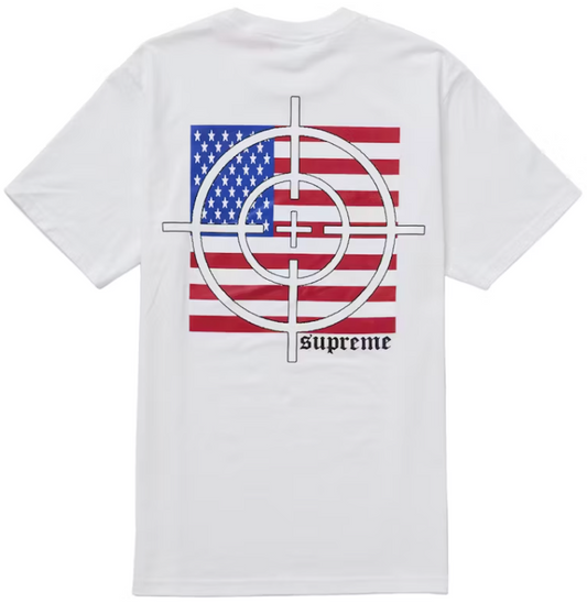 Supreme Target Tee White PALISADES