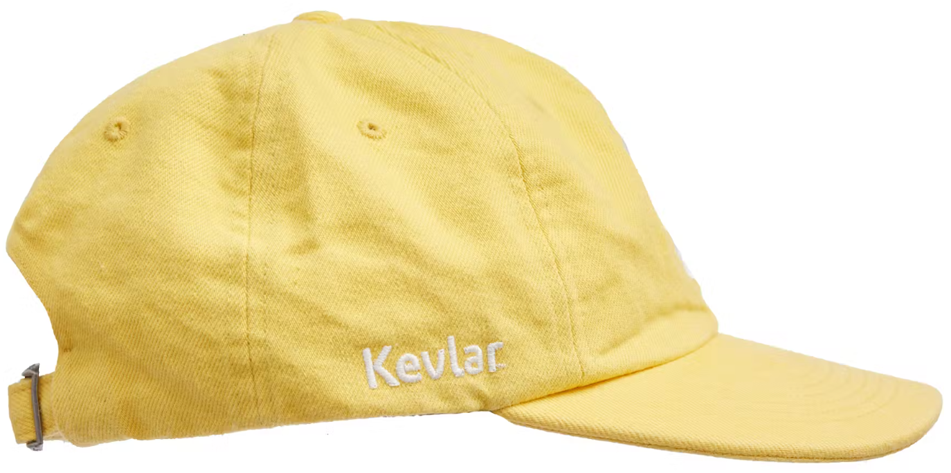 Supreme Kevlar Denim S Logo 6-Panel Yellow PALISADES