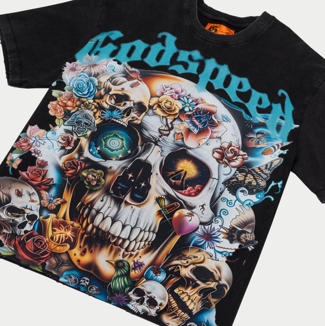 GODSPEED Eternal Dream T-shirt (Black Wash) PALISADES