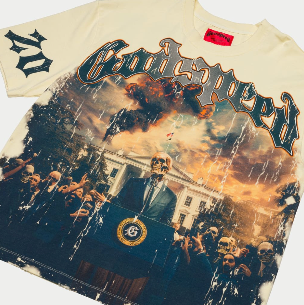 GODSPEED V.O.D 2024 T-Shirt (Bone) PALISADES