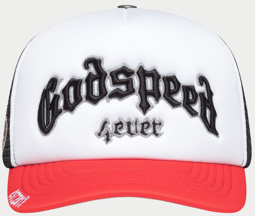 GODSPEED GS Forever Foam Trucker Hat (Blk/Red) AMERICAN DREAM