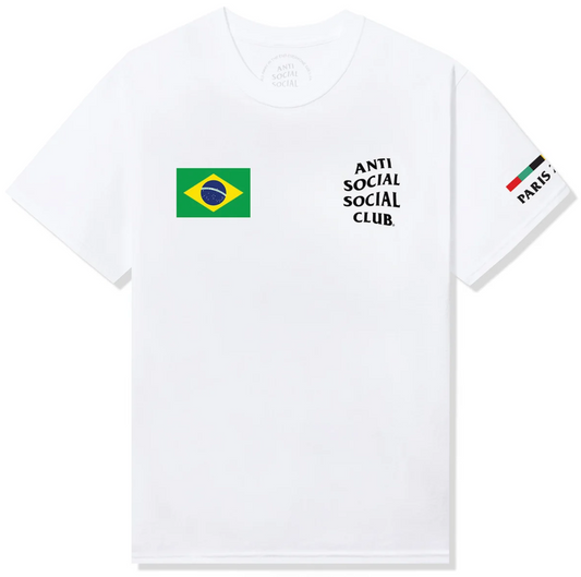 Anti Social Social Club Brazil Tee White PALISADES