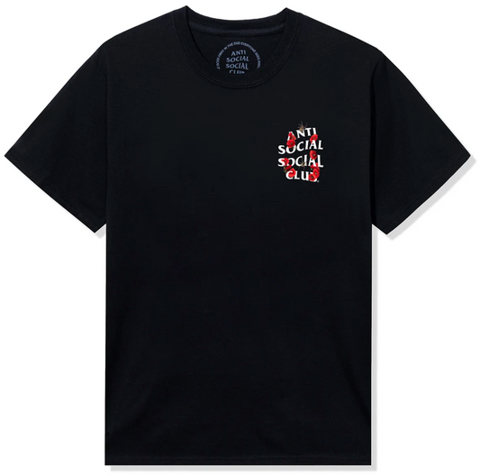 Anti Social Social Club Epigyne Tee Black PALISADES