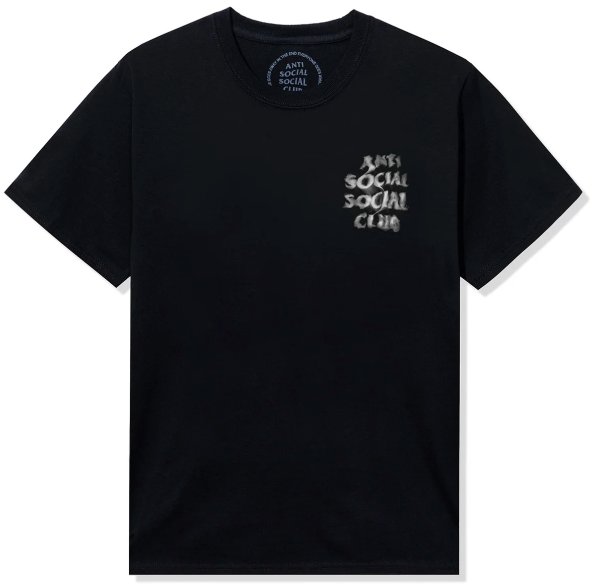 Anti Social Social Club Ashtray Tee Black PALISADES