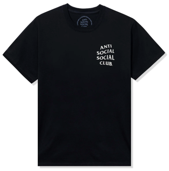 Anti Social Social Club Inferno Tee Black PALISADES