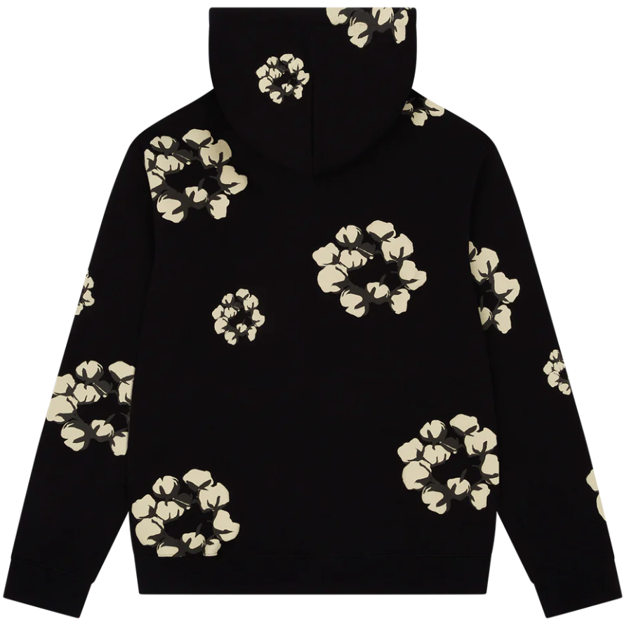 Denim Tears x CPFM Cactus Tears Wreath Hoodie Black PALISADES