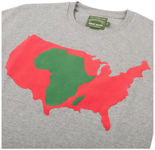 Denim Tears x CPFM Cactus Tears Tee Grey PALISADES