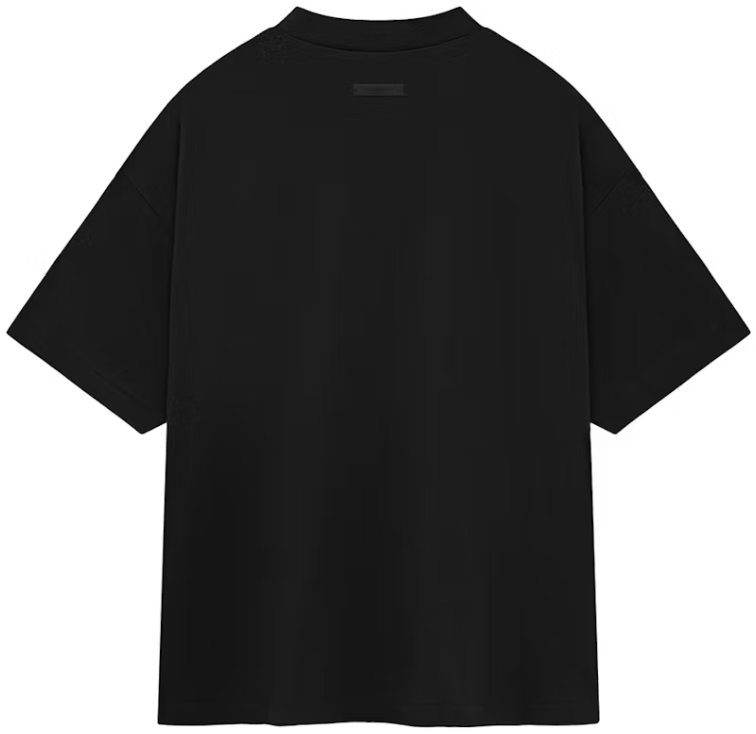 Fear of God Essentials Jersey Crewneck Tee Black