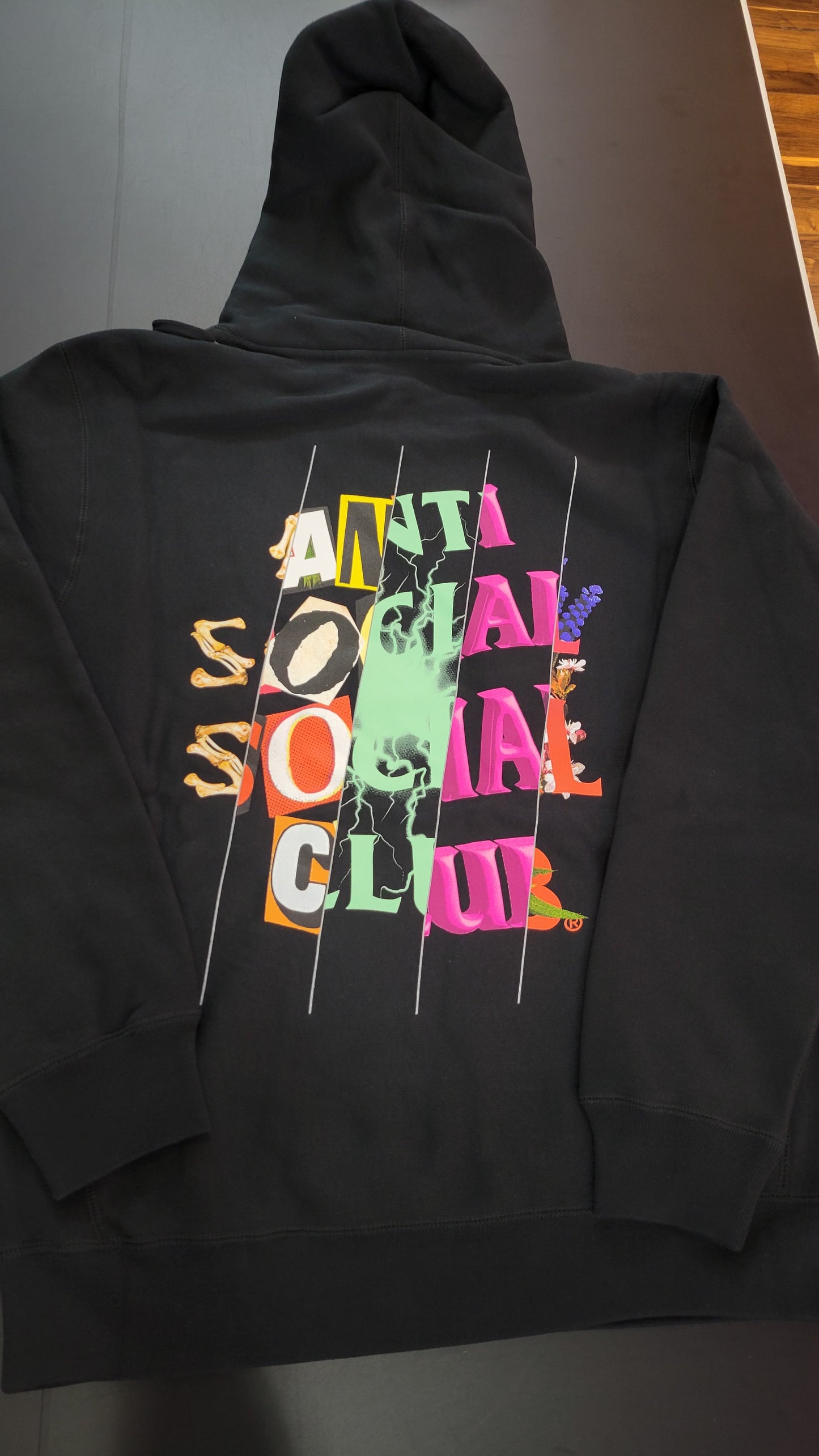 Anti Social Social Club Radness Black Hoodie (Premium 13.5oz) PALISADES