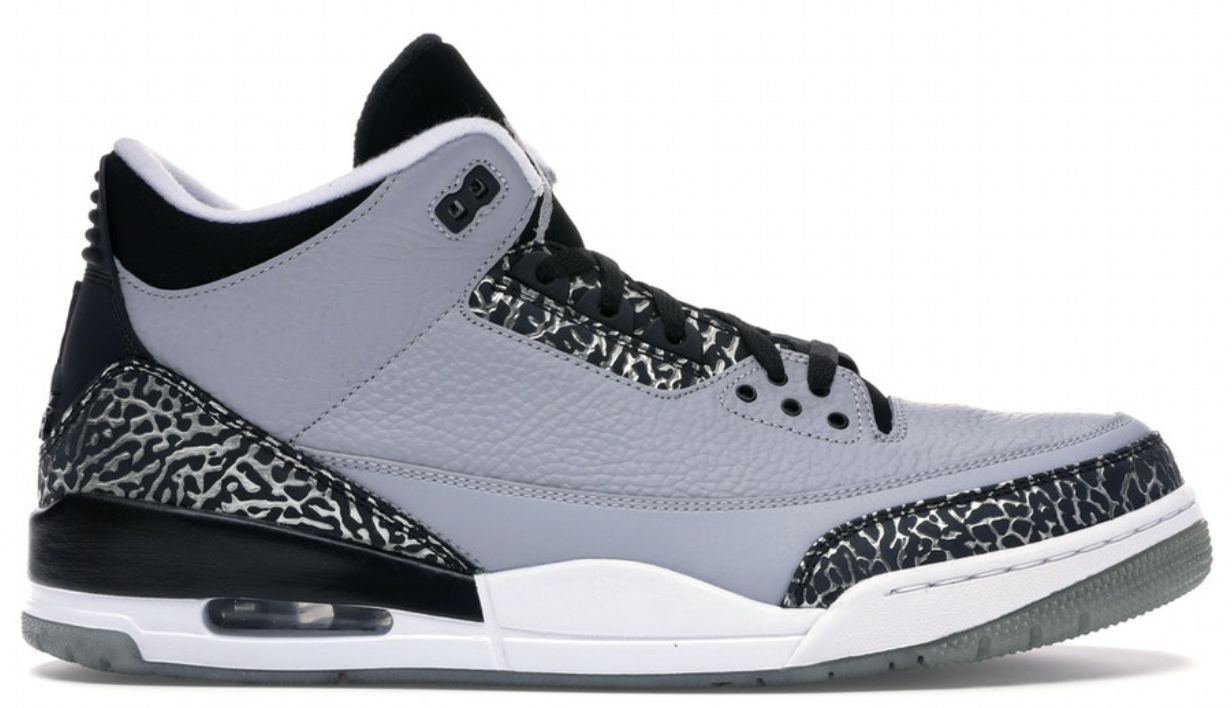 Jordan 3 Retro Wolf Grey PALISADES