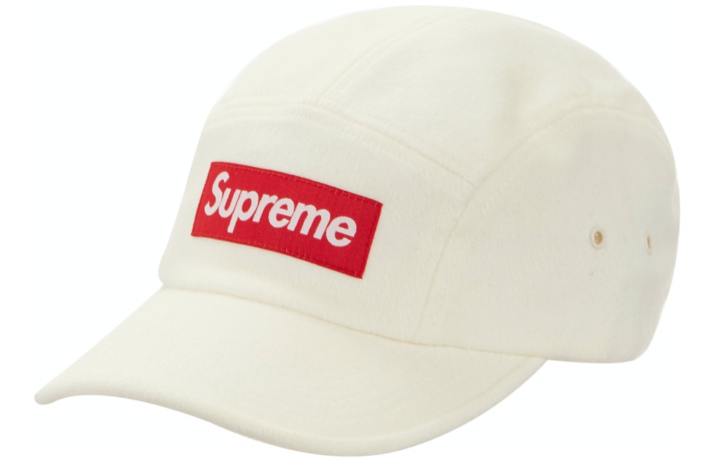 Supreme Wool Camp Cap (FW21) White