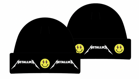 J Balvin x Metallica Smiley Beanie PALISADES