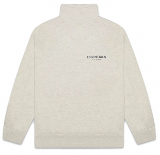 Fear of God Essentials Pull-over Mockneck Sweatshirt Oatmeal