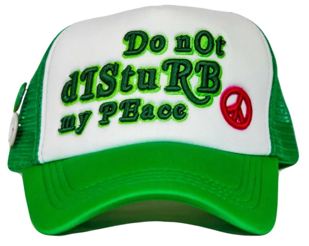 TFG GREEN DO NOT DISTURB TRUCKER