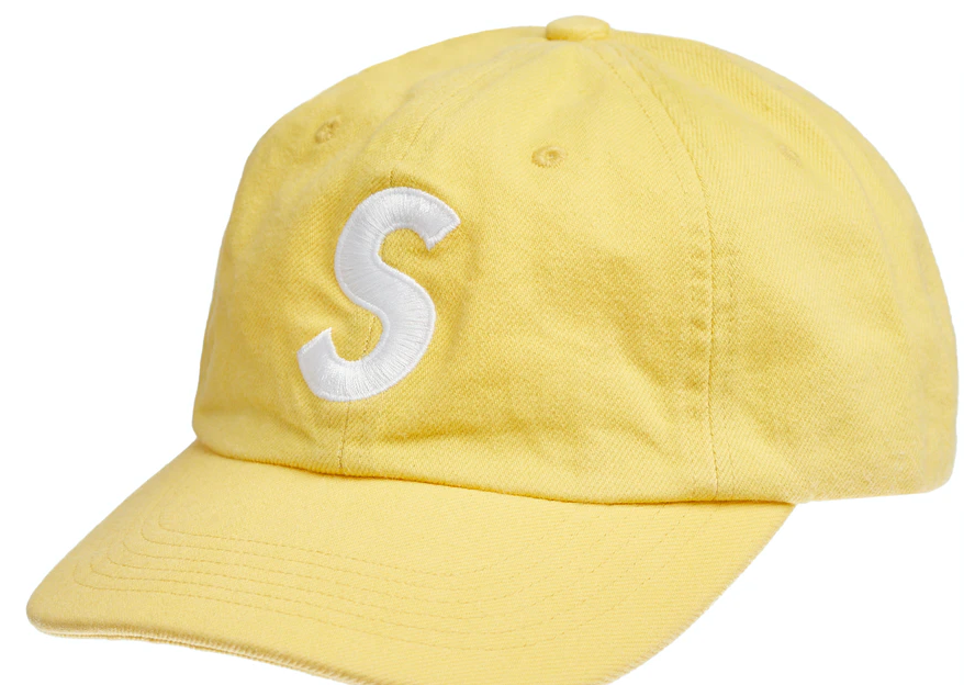Supreme Kevlar Denim S Logo 6-Panel Yellow RIDGE HILL – Levitate