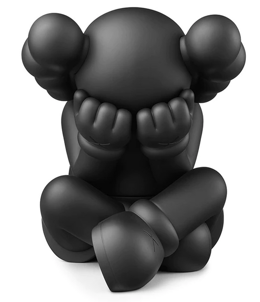 KAWS Separated Vinyl Figure Black PALISADES