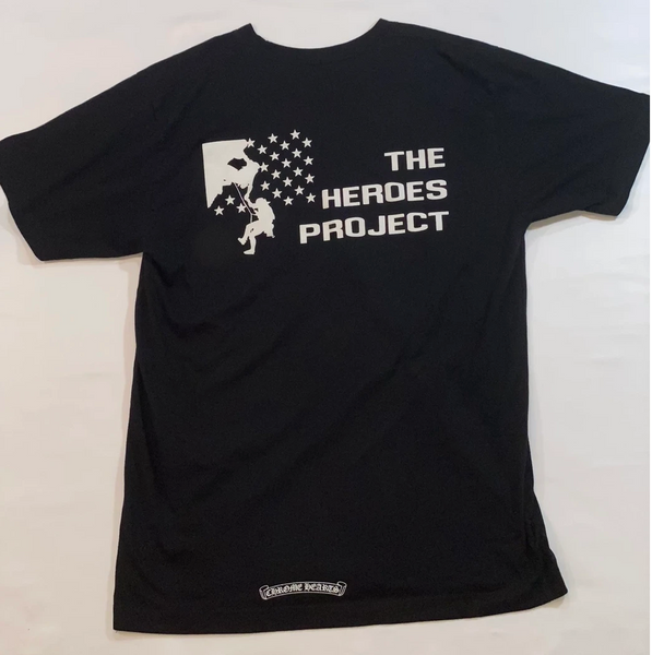 CHROME HEARTS x The Heros Project T-Shirt • EQUINOX • Medium