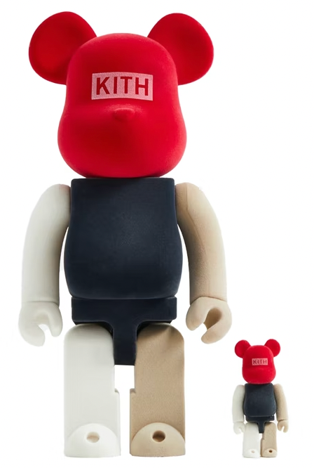 Kith Kithmas 2021 Bearbrick 100% & 400% Set Pyre PALISADES