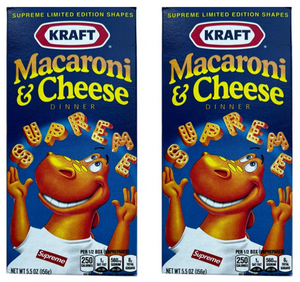 Supreme Kraft Macaroni & Cheese 2x Lot RIDGE HILL
