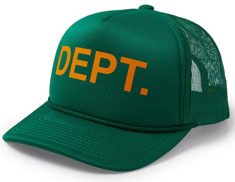 Gallery Dept. Dept Trucker Hat Kelly Green PALISADES