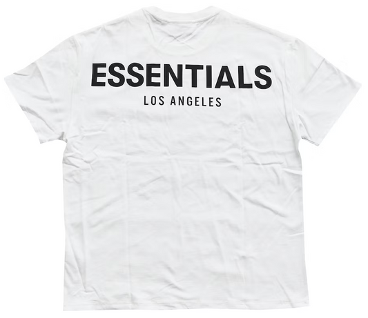 Fear of God Essentials Los Angeles 3M Boxy T-shirt White PALISADES