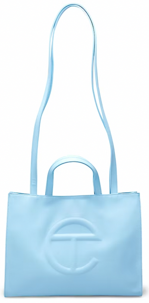 Telfar Shopping Bag Small Pool Blue